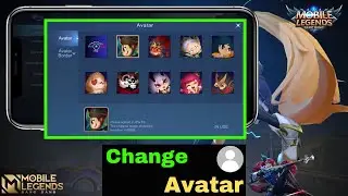 How To Change Avatar in Mobile Legends | Mobile Legends Avatar/Profile Picture Change