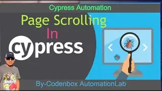 How to handle scroll in Cypress ? | Page scroll up or down in Cypress