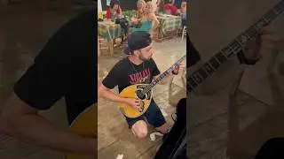 Guitar Player Tries Greek Bouzouki For The  First Time #shorts #guitar #bouzouki