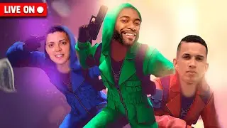 🔴FREE FIRE AO VIVO🔴SQUAD DA RESENHA FT. CEROL, HUDSON, NOBRU  🔴FREE FIRE MOBILE🔴