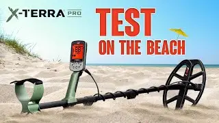 Minelab X-Terra Pro. ТЕСТЫ НА ПЛЯЖЕ