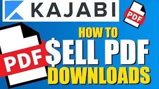 How to sell PDF Downloads & Ebooks in Kajabi