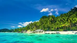 Amazing aerial video - Relax 4K video - Koh Samui, Thailand