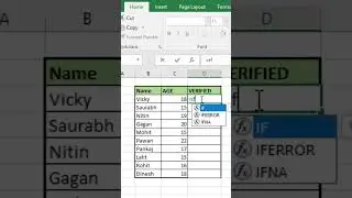 IF formula in Excel | Excel tips & Tricks #excel #msexcel #ifformula  #tricks #shortsvideo #shorts