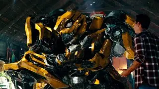 Трансформеры 2 (2009) Бамблби VS кухня Сэма /  Сэм находит осколок куба