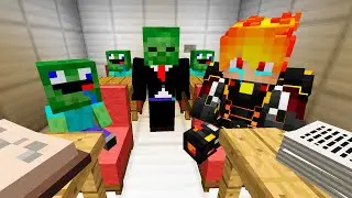 НИ КОГДА НЕ СПИСЫВАЙ ДоМаШкУ НА УРОКЕ У ЗОМБИ В МАЙНКРАФТ ! Алексбой Minecraft