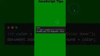 Change background color with JAVASCRIPT 