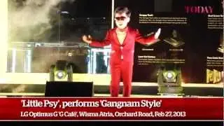 Little Psy performs Gangnam Style