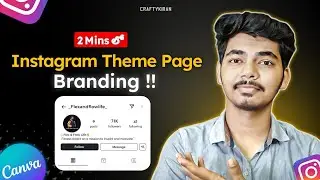 Instagram Theme Page Branding in 2024 Telugu || Ep04