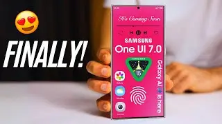 Samsung One UI 7.0 Android 15 -  FINALLY IT'S HERE!!