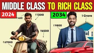 MIDDLE CLASS से करोड़पति बनना सीखो | Middle Class Mentality on Money Management