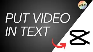 How To Put Video In Text On CapCut Mobile