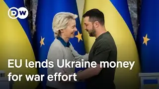 Ukraine to receive 35 billion euros from EU | DW News