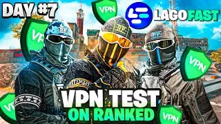 LagoFast VPN Test In Warzone RANKED | Day 7