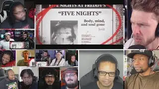 FNAF SONG - Five Nights | FabvL [REACTION MASH-UP]#1993