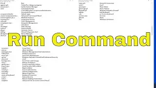 50 Windows 10  Run command everyone should know