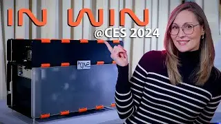 CES 2024 - New PC Case Designs from In Win