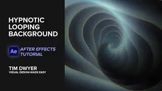 Hypnotic Looping Background (Beginner After Effects Tutorial)