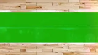 Intro Title Frame Wood Texture Animation Green Screen Video Effect