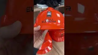 Каски с логотипом УФ ДТФ которые не боятся воды #uvdtf #dtf