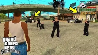 Куда уезжает полиция в GTA San Andreas?