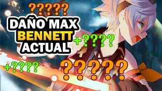 🔥DAÑO MÁXIMO ACTUAL BENNET | BENNET DAMAGE SHOWCASE GENSHIN IMPACT | 