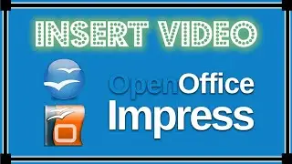 Open Office Impress Tutorials | How To Insert Video In Open Office Impress