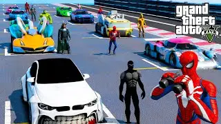 CARS HOT WHEELS Spiderman and Hulk Superheroes ! Супер тачки Человек-паук и Супергерои !