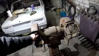 Купил промышленный наждак с металоприемки.