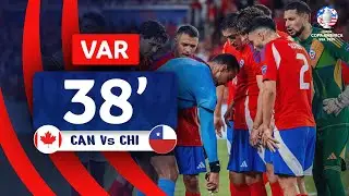 CONMEBOL Copa América | Revisión VAR - Penal | CANADÁ - CHILE | Minuto 38