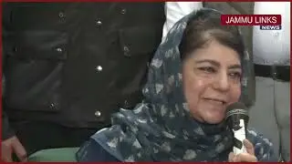 "PDP didn't sacrifice its agenda": Mehbooba hits out at NC for questioning PDP-BJP alliance in 2014