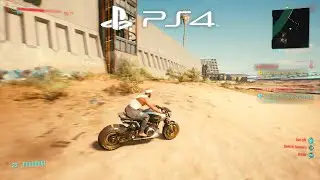CYBERPUNK 2077 PATCH 1.06 PS4 Slim Gameplay & Graphics (1080p 60FPS)