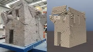 Earthquake / Masonry Building Collapse Simulation - WIP | BCB | INACHUS