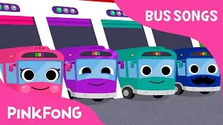 The Wheels on the Bus | Bus Songs | Car Songs | PINKFONG Songs