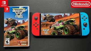 Unboxing Monster Jam Steel Titans for Nintendo Switch