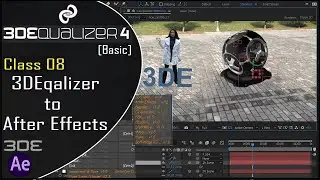 3DEqualizer - 3DEqualizer to After Effects [Basic] Class_8 || 3d equalizer to aftereffect