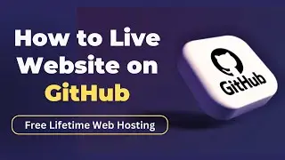 How to Live Website on GitHub Pages For Free | GitHub Pages Hosting