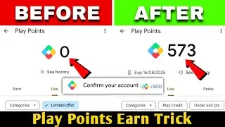 Google Play Points Earn | How to get 500 play points