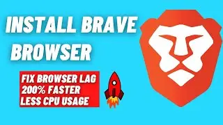 How To Download Brave Browser on Windows 10/11 or in Mac Computer (Fastest Browser)