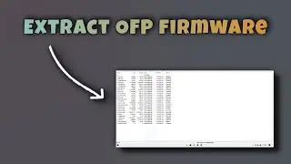 How to Extract OFP Firmware | OFP to scatter | Boot.img