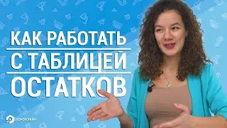 Как работать с таблицей остатков товара в RemOnline (программа учета товара на складе)