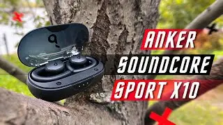 ЛУЧШИЕ СПОРТИВНЫЕ 🔥 БЕСПРОВОДНЫЕ НАУШНИКИ ANKER SOUNDCORE SPORT X10 IPX7 Bluetooth 5.2 32H