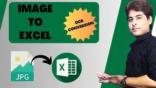 Image to Excel | OCR Conversion | Photo to MS Excel | Office 365