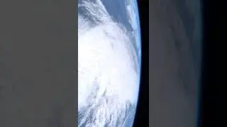 Satellite video of Earth from space 
