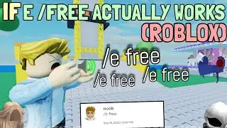 If /e free Actually Works (ROBLOX)