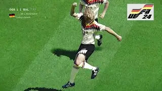 Легенды УЕФА / Евро 2024 / ГЕРМАНИЯ - БОЛГАРИЯ / Группа А - 1 тур (PES Classic mod) Обзор