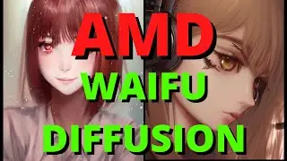 Waifu Diffusion on AMD and Windows