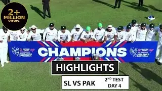 2nd Test - Day 4 | Highlights | Pakistan Tour Of Sri Lanka | 27th July 2023