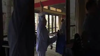 растяжка у опоры. Мастер Ван Линь