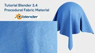 Blender Tutorial Procedural Fabric Material - Easy and Simple Tutorial